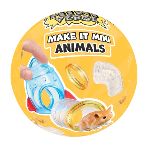 MGA's Miniverse Make it Mini animale, seria 2, cutie surpriză - 1 bucată