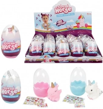 ou cu surpriză unicorn – jucărie din plastic pentru copii