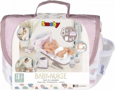 Geantă pentru schimbat BABY NURSE pentru păpuși