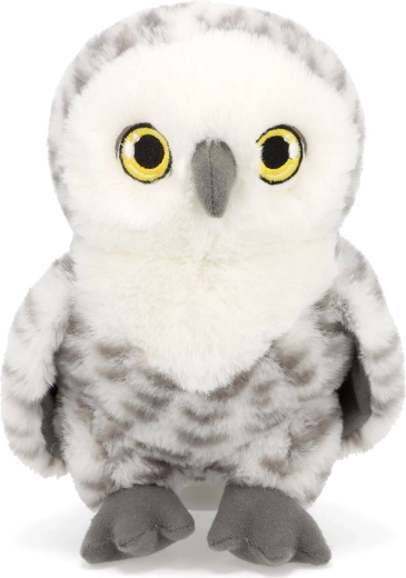 Keel Toys Keeleco Forest bufniță polară jucărie ecologică de pluș 21 cm