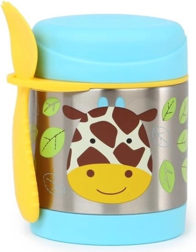 Skip Hop Zoo termos pentru mâncare cu lingură/furculiță girafă 325 ml