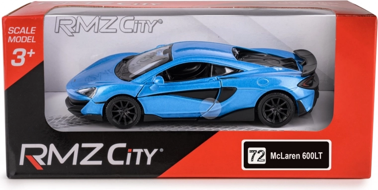 Model metalic de mașină RMZ City McLaren 600LT 1:32 albastru