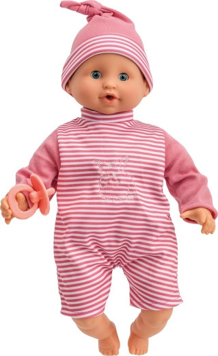 Păpușă bebeluș Alice 30 cm cu suzetă Lillan & Friends