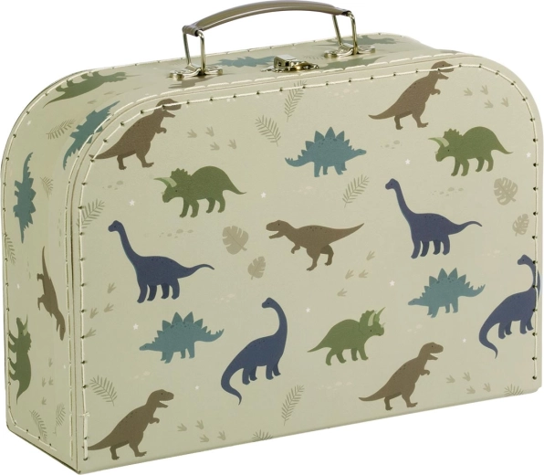 A Little Lovely Company set de valize din carton cu dinozauri - 2 buc.