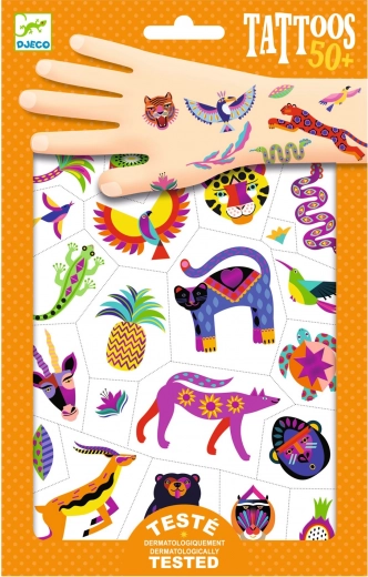 Tatuaje Frumusețea Sălbatică de la Djeco