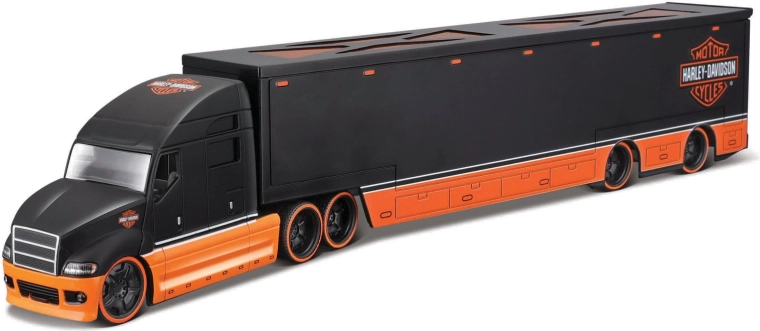 Maisto Harley-Davidson hauler negru 1:64