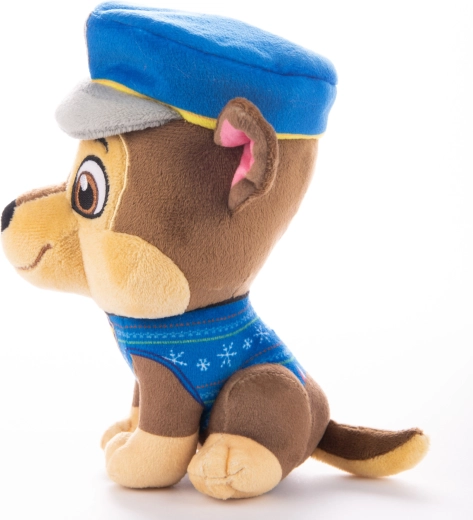 Aspect festiv cu pulover albastru