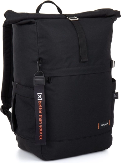 Rucsac rolltop negru Topgal X Ezra
