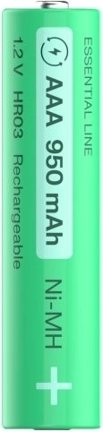 Capacitate 950 mAh și tensiune 1,2 V