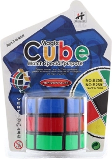 Puzzle cilindric din plastic pentru copii 3+