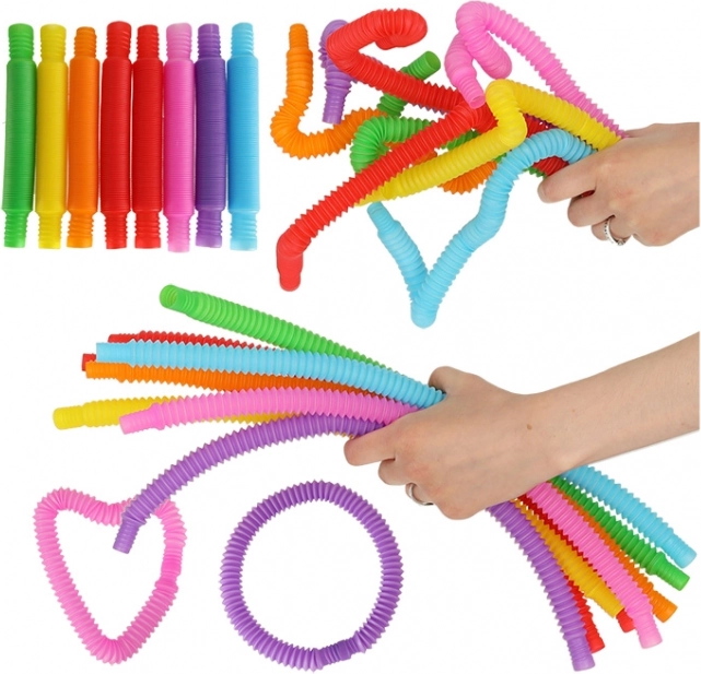 Tubi Extensibile Montessori Senzoriale 8 buc