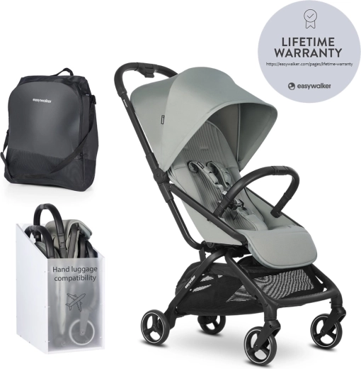 Cărucior sport de călătorie Easywalker Rockey S fresh green