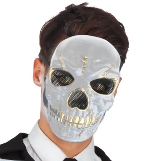 Mască de craniu pentru copii, pentru carnaval și Halloween