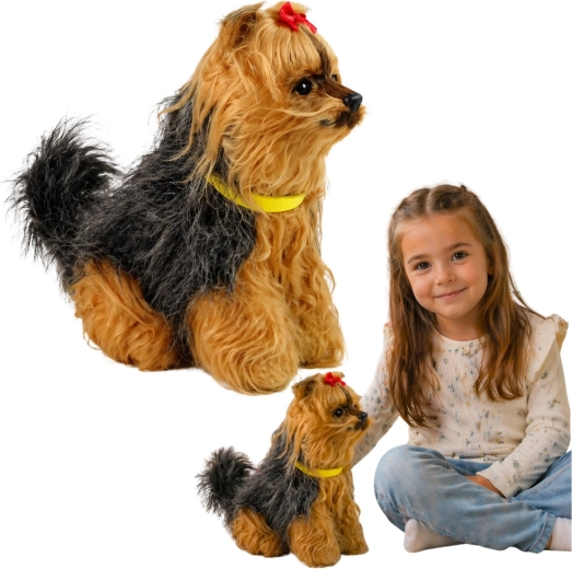 Terrier Yorkshire interactiv de pluș