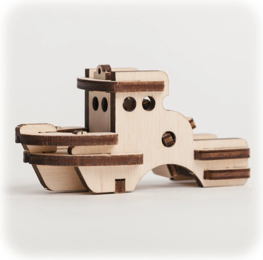 CuteWood puzzle 3D din lemn – Barcă