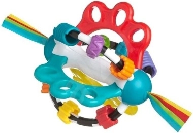 Playgro mingiuță cu inele de dentiție pentru bebeluși