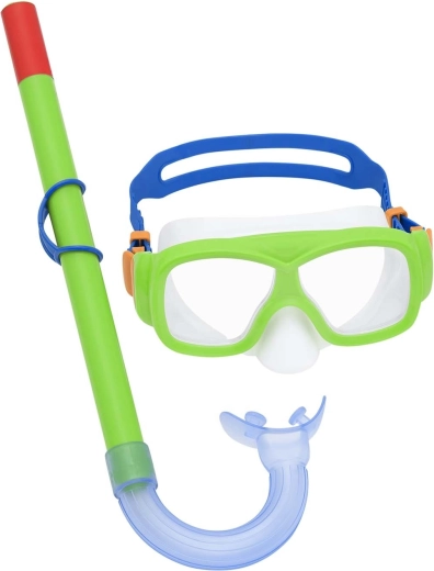 Set de scufundare verde BESTWAY – mască și snorkel