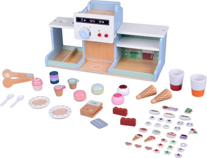 Set bogat de deserturi și accesorii