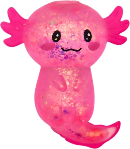 Axolotl drăgălaș în diverse culori