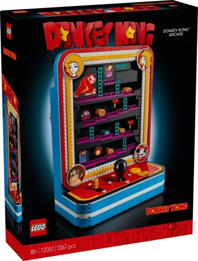 LEGO Super Mario automat retro de joc Donkey Kong