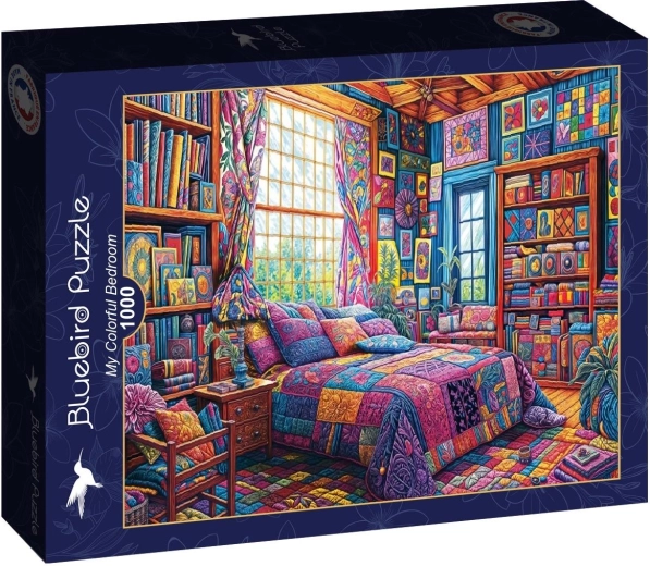 Puzzle Bluebird Camera mea colorată 1000 de piese