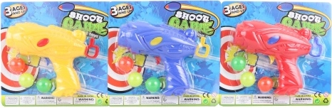 Pistol de plastic cu mingi pentru copii
