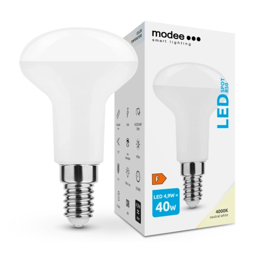 Modee Lighting Bec LED R50 4,9 W E14 alb neutru