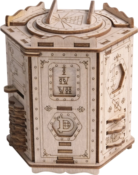 Puzzle din lemn Fort Knox de la EscapeWelt