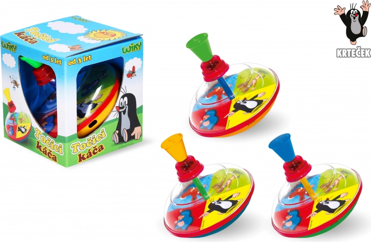 Titirez mare cu motivul KRTEK 14 cm