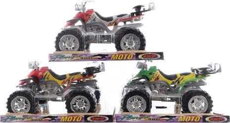 ATV cu mecanism inerțial – jucărie din plastic pentru copii