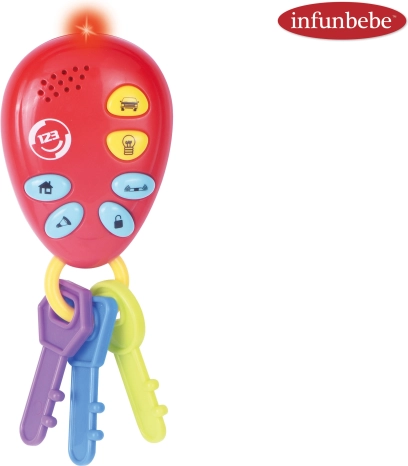 Chei auto interactive pentru copii Infunbebe