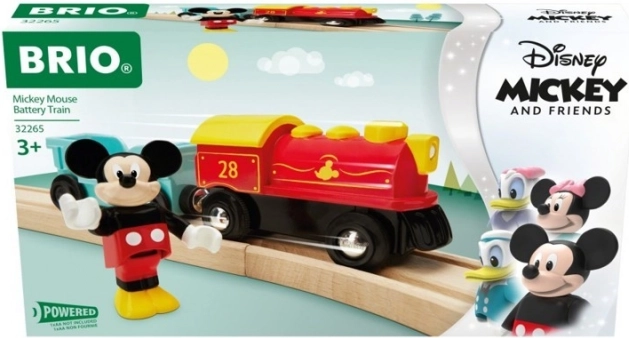 Mickey Mouse – trenuleț BRIO Disney cu baterii