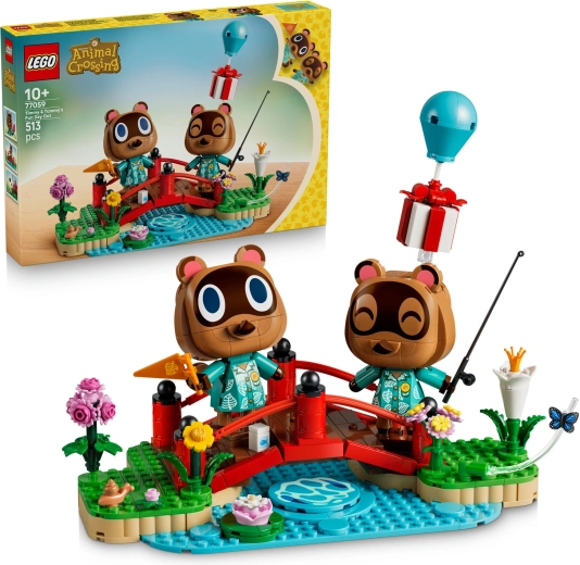 LEGO Animal Crossing Timmy și Tommy la plimbare