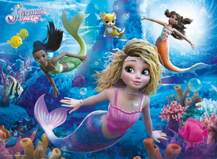 Puzzle Ravensburger Mermaid magic XXL 200 piese