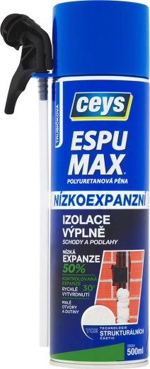 Spumă de montaj cu expansiune redusă CEYS 500 ml