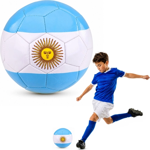 Minge de fotbal pentru antrenament Argentina, mărimea 5 (22 cm)