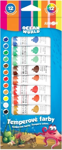 Tempera Ocean World 12×12 ml