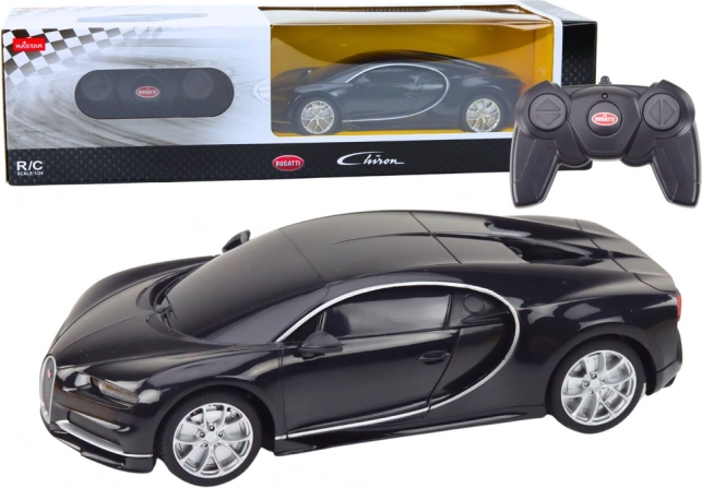 Mașină cu telecomandă Bugatti Chiron 1:24 negru