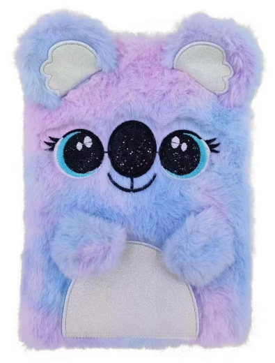 Jurnal din pluș cu koala și lacăt