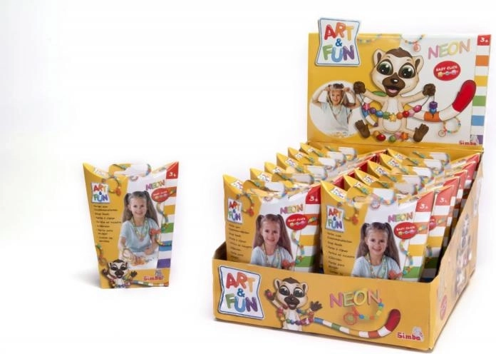 Set de Mărgele Neon A&F 250 bucăți