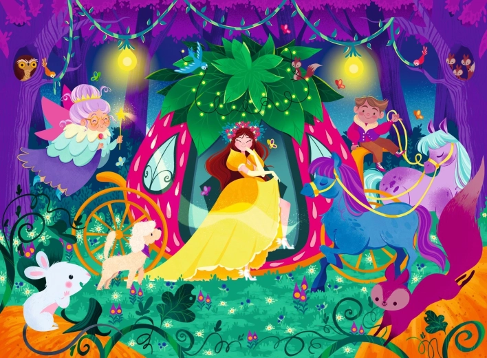 Puzzle Ravensburger Călătorie magică XXL 150 de piese
