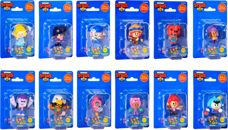 Figurină de colecție Brawl Stars seria 1 în blister - 1 bucată