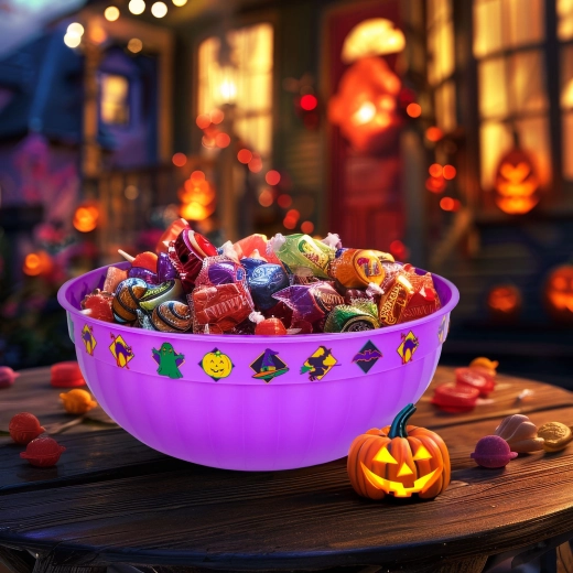 Bol mov de Halloween 30 × 12 cm