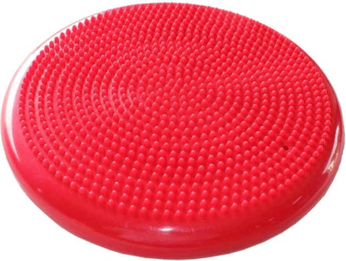 Merco Cushion pernă/pad de echilibru și masaj, reversibilă, roșie, 33 cm