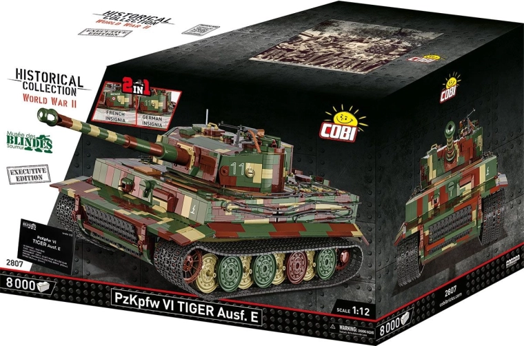 Cobi PzKpfw VI Tiger Ausf. E ediție executive 1:12 (Tiger 114)