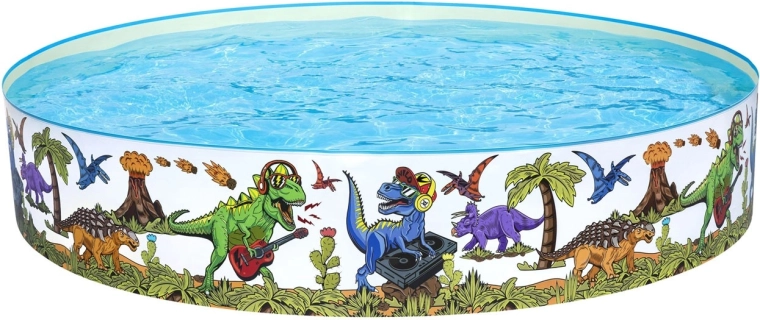 Design jucăuș cu dinozauri
