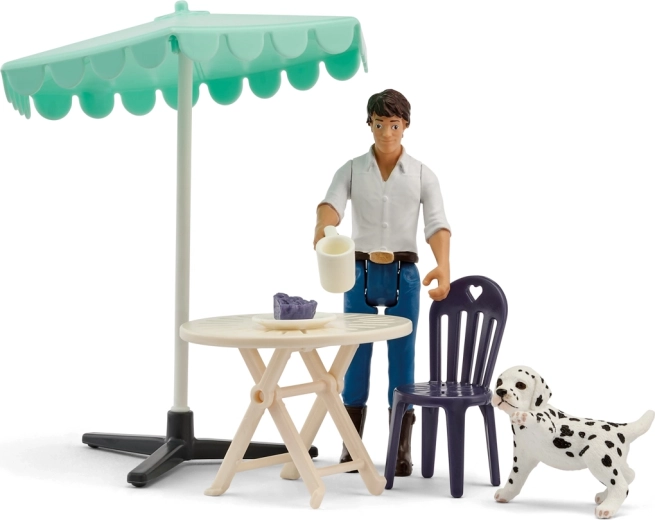 Schleich pocket set ședere la cafea