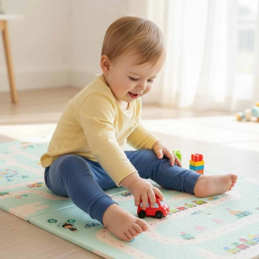 Amortizare moale și aderență pentru joacă în siguranță