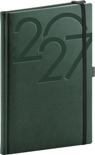 Notique Ajax agendă săptămânală 2027 verde 15 × 21 cm