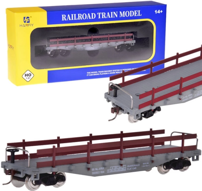 Vagon de marfă deschis pentru model feroviar H0 1:87